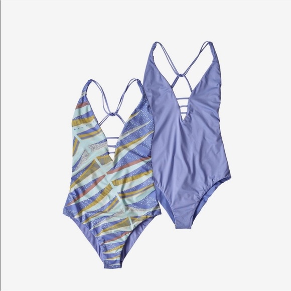 Patagonia NEW Women’s Reversible Extended Break One Piece Swimsuit Sz XS - Picture 2 of 8